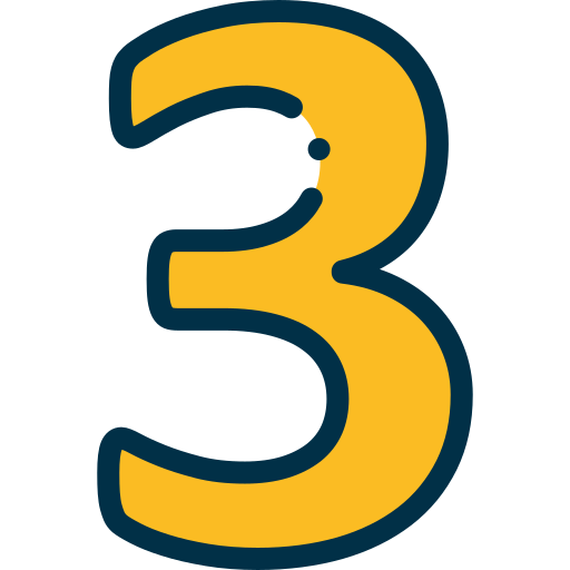 número tres